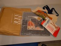 BAG WITH PAINTING/TIGHTS/BAG